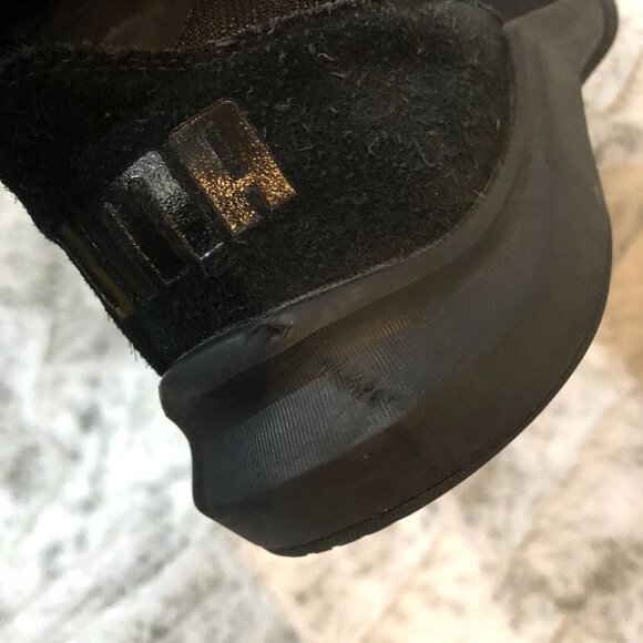 Puma Phenom Suede Training  Womens Black Sneakers Athletic Shoes 5.5 - Picture 10 of 16